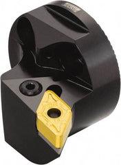 Sandvik Coromant - Right Hand Cut, Size 50, DNMG 442 Insert Compatiblity, Modular Turning & Profiling Cutting Unit Head - 35mm Ctr to Cutting Edge, 40mm Head Length, Through Coolant, Series T-Max P - Eagle Tool & Supply