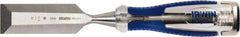 Irwin - 1-1/4" Blade Width Wood Chisel - Acetate Handle - Eagle Tool & Supply