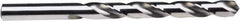 Irwin - Letter Q 135° High Speed Steel Jobber Drill - Bright Finish, Right Hand Cut, Spiral Flute, Straight Shank, 4-3/4" OAL, Split Point - Eagle Tool & Supply