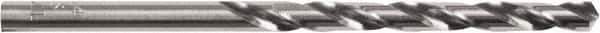 Irwin - 25/64" 118° High Speed Steel Jobber Drill - Bright Finish, Right Hand Cut, Spiral Flute, Straight Shank, 5-1/8" OAL, Chisel Point - Eagle Tool & Supply