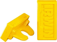 Irwin - Level Replacement End Cap Mount - Yellow, Use with 2500 & 2550 Series Levels - Eagle Tool & Supply