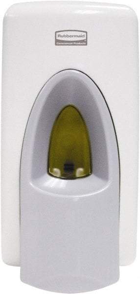 Rubbermaid - 400 mL Lotion Hand Soap Dispenser - Plastic, Wall Mounted, White - Eagle Tool & Supply