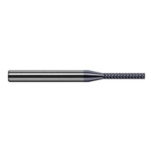 ‎Variable Helix End Mills for Exotic Alloys - Finishers - 0.0780″ (5/64″) Cutter Diameter × 1.1870″ (1-3/16″) Length of Cut Carbide Square End Mill Finisher for Exotic Alloys, 7 Flutes, AlTiN Nano Coated - Exact Industrial Supply