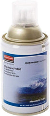 Rubbermaid - 5.3 oz Air Freshener Dispenser Aerosol Refill - Mountain Peaks, Compatible with Microburst 9000 Dispensers - Eagle Tool & Supply