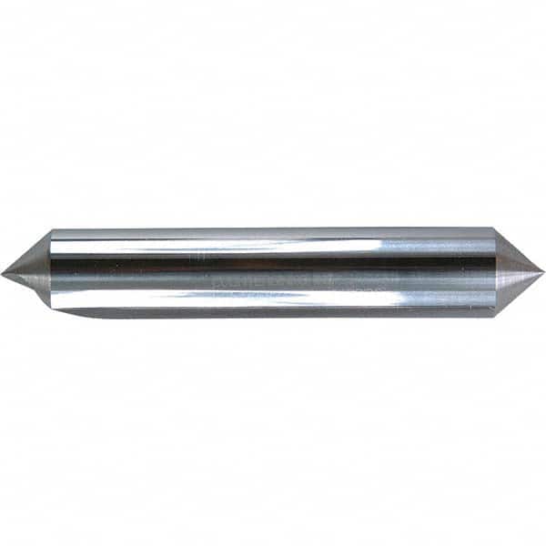 Melin Tool - 1/2" Head Diam, 1/2" Shank Diam, 1 Flute 60° Solid Carbide Countersink - Eagle Tool & Supply