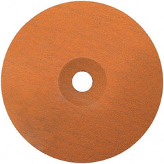 WALTER Surface Technologies - 7" Diam 7/8" Hole 100 Grit Fiber Disc - Ceramic, Series 15-X, Coolcut XX - Eagle Tool & Supply