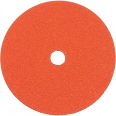 WALTER Surface Technologies - 7" Diam 7/8" Hole 50 Grit Fiber Disc - Ceramic, Series 15-X, Coolcut XX - Eagle Tool & Supply