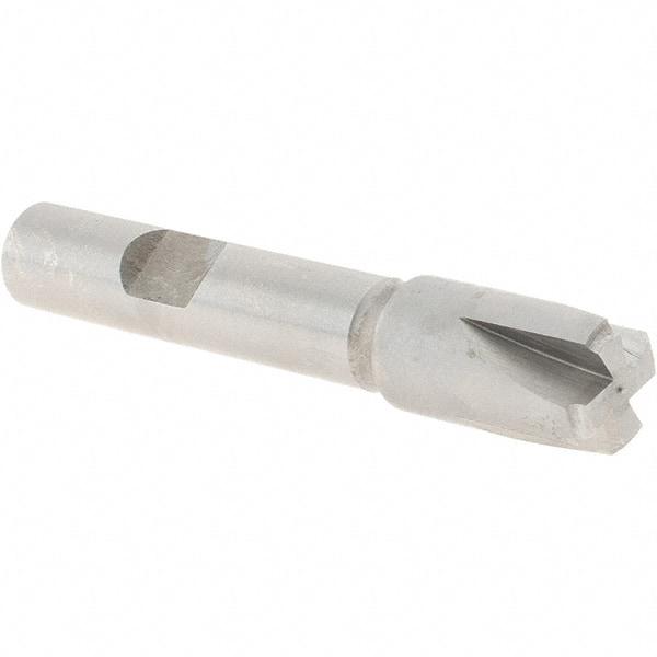 Melin Tool - 1/32" Radius, 7/16" Mill Diam, 4 Flute Cobalt Corner Rounding End Mill - Single End, Uncoated, 3/8" Tip Diam, 2-1/2" OAL, 7/16" Shank Diam - Eagle Tool & Supply