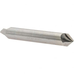 Melin Tool - 1/2" Diam 2 Flute Double End Cobalt Chamfer Mill - Eagle Tool & Supply