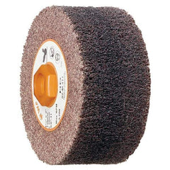 WALTER Surface Technologies - 4-1/2" Diam Aluminum Oxide Unmounted Flap Wheel - 5/8-11 Threaded Hole, 2" Wide, Nonwoven, Grade Coarse, 3,800 Max RPM - Eagle Tool & Supply