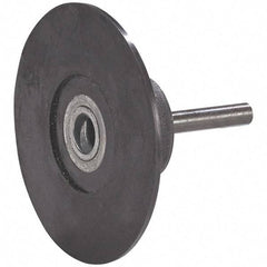 WALTER Surface Technologies - 3" Diam Disc Backing Pad - 1/4" Shank Diam, Hard Density, 28,000 RPM, Twist Compatible - Eagle Tool & Supply