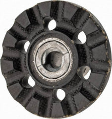WALTER Surface Technologies - 2" Diam Disc Backing Pad - 1/4" Shank Diam, Medium Density, 30,000 RPM, Twist Compatible - Eagle Tool & Supply