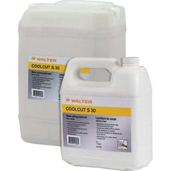 WALTER Surface Technologies - CoolCut S-30, 55 Gal Drum Cutting Fluid - Water Soluble, For Broaching, Drilling, Grinding, Milling, Reaming, Sawing, Shaping, Turning - Eagle Tool & Supply