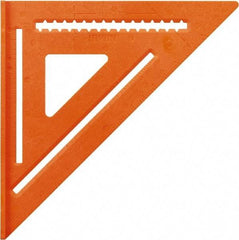 Irwin - 12" Blade Length, ABS Plastic Rafter Square - Eagle Tool & Supply