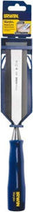 Irwin - 1-1/2" Blade Width Wood Chisel - Polypropylene Handle - Eagle Tool & Supply