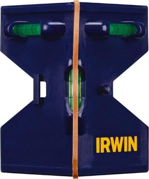 Irwin - Post Levels Number of Vials: 3 Vial Types: (1) Plumb; (2) Level - Eagle Tool & Supply