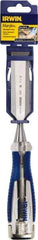 Irwin - 1" Blade Width Wood Chisel - Acetate Handle - Eagle Tool & Supply