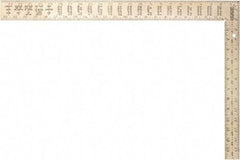 Irwin - 24" Blade Length, 16" Base Length Steel Square - Eagle Tool & Supply