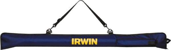 Irwin - 48" Long, Level Soft Case Mount - Blue, Use with Utility Levels - Eagle Tool & Supply