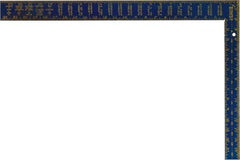 Irwin - 24" Blade Length, 16" Base Length Aluminum Square - Eagle Tool & Supply