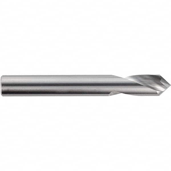Melin Tool - 8mm Body Diam, 90°, 79mm OAL, Cobalt Spotting Drill - Eagle Tool & Supply