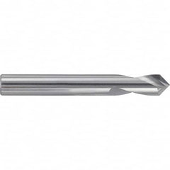 Melin Tool - 1/4" Body Diam, 120°, 2-5/8" OAL, Cobalt Spotting Drill - Eagle Tool & Supply