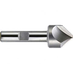 Melin Tool - 1" Diam 2 Flute Single End Cobalt Chamfer Mill - Eagle Tool & Supply