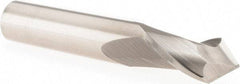Melin Tool - 1/2" Diam, 1" LOC, 2 Flute, 82° Point Angle, Solid Carbide Drill Mill - Uncoated, 3" OAL, 1/2" Shank Diam - Eagle Tool & Supply