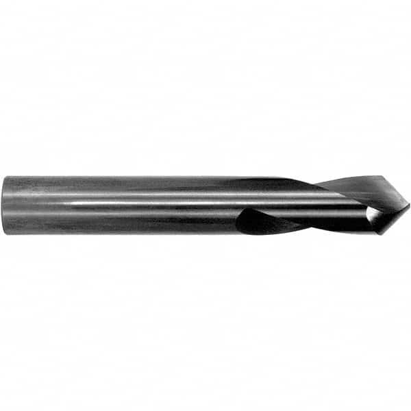 Melin Tool - 3/16" Body Diam, 60°, 2" OAL, Solid Carbide Spotting Drill - Eagle Tool & Supply
