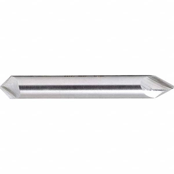 Melin Tool - 1/2" Diam 2 Flute Double End Cobalt Chamfer Mill - Eagle Tool & Supply