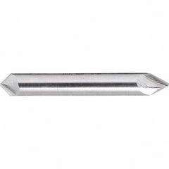 Melin Tool - 3/4" Diam 2 Flute Double End Cobalt Chamfer Mill - Eagle Tool & Supply