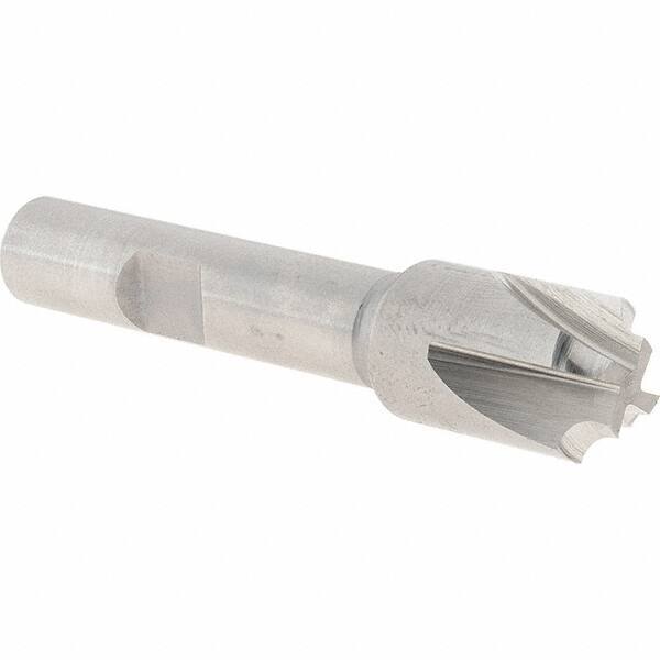 Melin Tool - 3/32" Radius, 1/2" Mill Diam, 4 Flute Cobalt Corner Rounding End Mill - Single End, Uncoated, 5/16" Tip Diam, 2-1/2" OAL, 1/2" Shank Diam - Eagle Tool & Supply