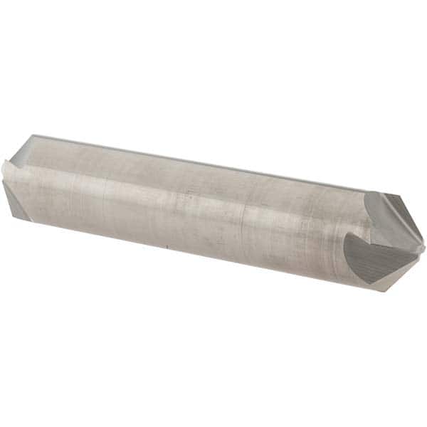Melin Tool - 3/4" Head Diam, 3/4" Shank Diam, 4 Flute 100° Solid Carbide Countersink - Eagle Tool & Supply