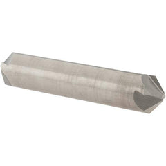 Melin Tool - 3/4" Head Diam, 3/4" Shank Diam, 4 Flute 100° Solid Carbide Countersink - Eagle Tool & Supply