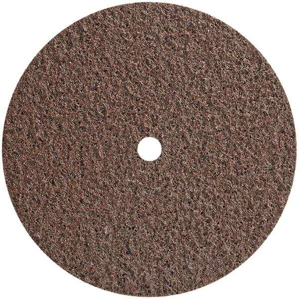 WALTER Surface Technologies - 5" Diam, Aluminum Oxide Hook & Loop Disc - Coarse Grade, Coated, Series 07-R, Quick-Step Blendex - Eagle Tool & Supply