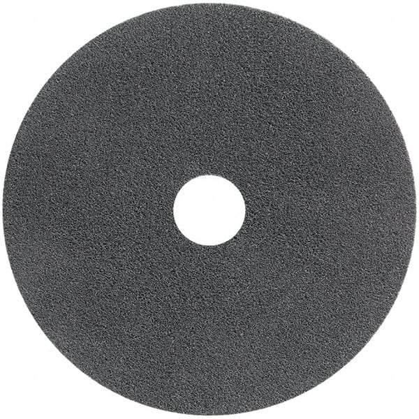 WALTER Surface Technologies - 6" Diam, 1/4" Face Width, 1" Center Hole, Medium Grade, Aluminum Oxide Deburring Wheel - Unitized, Hard Grade, 7,500 RPM - Eagle Tool & Supply