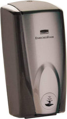 Rubbermaid - Foam Hand Soap Dispenser - Plastic, Wall Mounted, Black - Eagle Tool & Supply