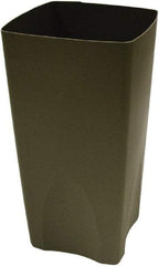 Rubbermaid - 7.125 Gal Square Rigid Trash Can Liner - 365.25mm Long x 336.55mm High, Compatible with Container Series 3966, 3967, 9P90, 9P91, FG9P9000, FG9P9100 - Eagle Tool & Supply