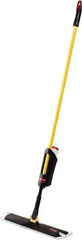 Rubbermaid - Single Sided Spray Mop and Frame Kit - 4-1/2 Inch Long x 3-1/2 Inch Wide Microfiber Head, 52 Inch Long Handle - Eagle Tool & Supply