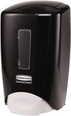 Rubbermaid - 500 mL Foam/Liquid Hand Soap Dispenser - Plastic, Wall Mounted, Black - Eagle Tool & Supply