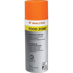 WALTER Surface Technologies - 400 mL Aerosol Penetrant/Lubricant - Light Yellow, 14°F to 356°F, Food Grade - Eagle Tool & Supply