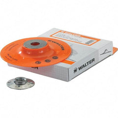 WALTER Surface Technologies - 4" Diam Disc Backing Pad - 15,000 RPM - Eagle Tool & Supply
