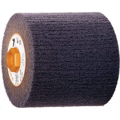 WALTER Surface Technologies - 4-1/2" Diam, Aluminum Oxide Unmounted Flap Wheels - 5/8" Hole, 4" Wide, Nonwoven, Very Fine Grade, 3,800 Max RPM - Eagle Tool & Supply