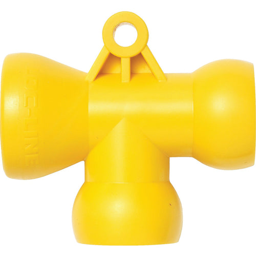 1/2″ Acid Resistant T Fitting 2 Piece - Coolant Hose System Component - Eagle Tool & Supply