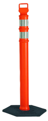 Delineator Orange with 10lb. Base - Eagle Tool & Supply