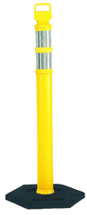 Delineator Yellow with 10lb Base - Eagle Tool & Supply