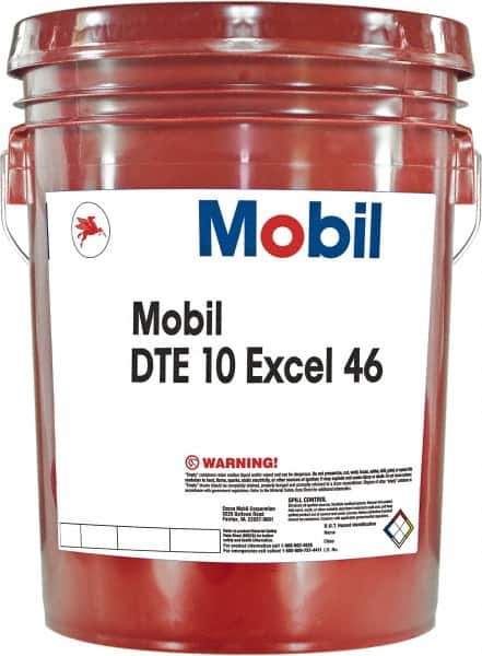 Mobil - 5 Gal Pail Mineral Hydraulic Oil - ISO 46 - Eagle Tool & Supply