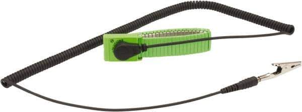 PRO-SAFE - Grounding Wrist Straps Size: Adjustable Includes Grounding Cord: Yes - Eagle Tool & Supply