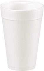 DART - Foam Drink Cups, 32 oz, 25/Bag, 20 Bags/Carton - White - Eagle Tool & Supply