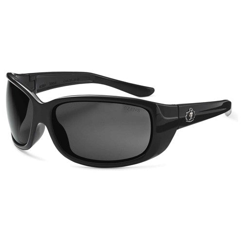 ERDA Smoke Lens Black Safety Glasses - Eagle Tool & Supply